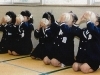 「お手前ちょうだいします」
作法に則った見事な飲みっぷりです。「学校法人富山育英学園 入善幼稚園」