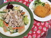 「本日のAランチは 温野菜と豚肉の温しゃぶ風」