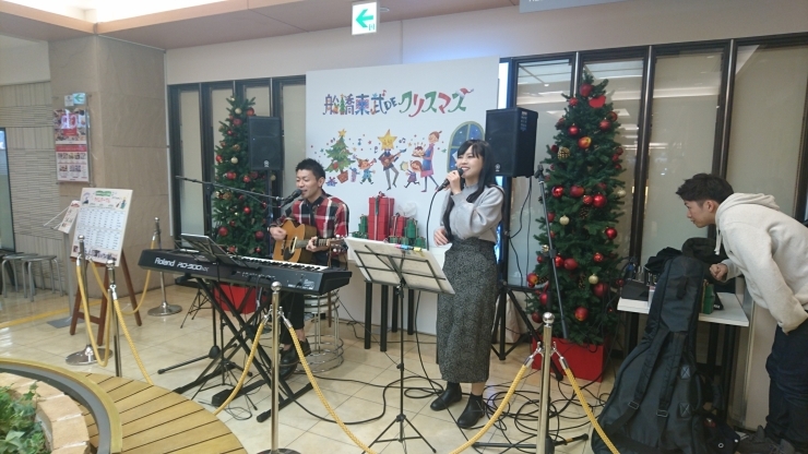 「船橋東武DEクリスマス開催中～」