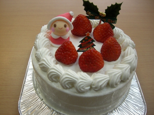 「わんちゃんのクリスマスケーキ」
