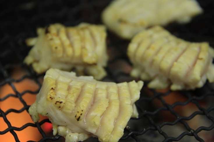 「塩焼きもイケる【上ミノ】♪」