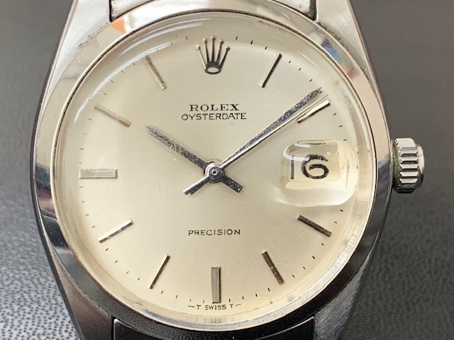 「「ロレックス」(ROLEX)  オイスターデイト　6694　メンズ腕時計　お買取りさせて頂きました。 　ブランド時計、貴金属、ダイヤ、色石の「生前整理」「遺産相続」　買取りと査定は「チケット大黒屋」金町北口店」