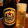 サッポロラガー 木製 看板 赤星 サッポロビール 遅し