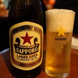 「サッポロラガー(赤星ラガー)ビール☆」