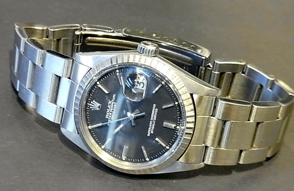 「ロレックス 1603 デイトジャスト メンズ腕時計 高価買取」