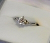「Pt900 D1.015ct D0.11ct ダイヤモンド リング 買取 稲毛」