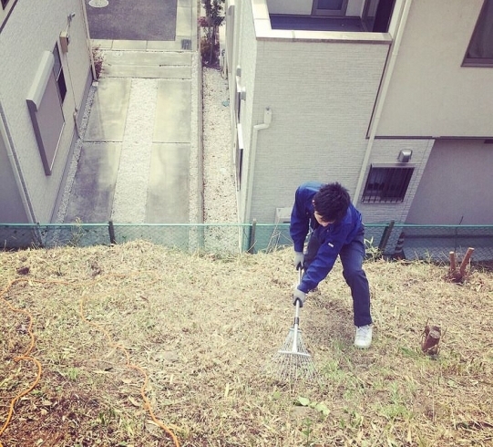 法面の草刈り！掃除も丁寧に！「神戸市北区鈴蘭台で草刈りをしました！」