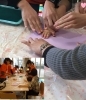 「子育てイベント【キッズ&ベビーは手形アートに挑戦！ママは書き初め体験！】」
