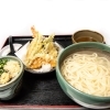 釜揚げうどん天ぷら（松）