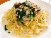 「新メニュー「ホワイトミートソースパスタ」」