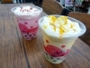 「タピオカドリンクに80円プラスでホイップクリーム追加できます！」