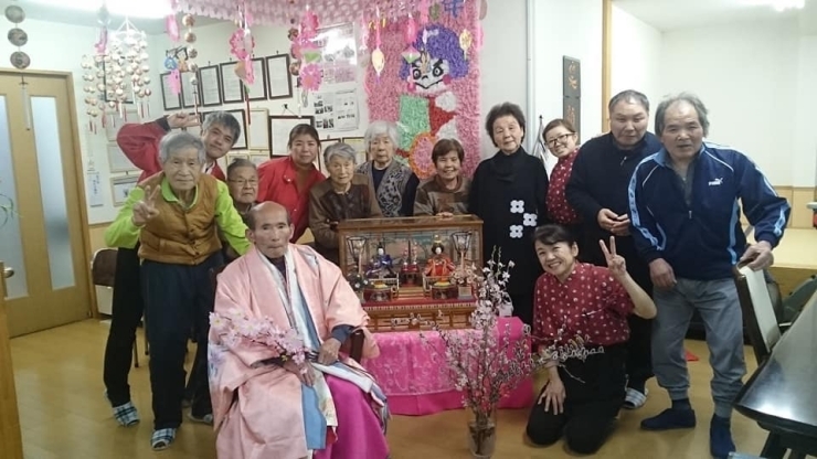 「デイサービス金太郎のひな祭り♪」