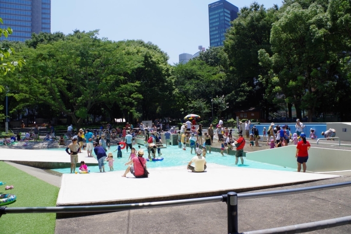 新宿区で水遊びができる公園21 しんじゅくノート 新宿区