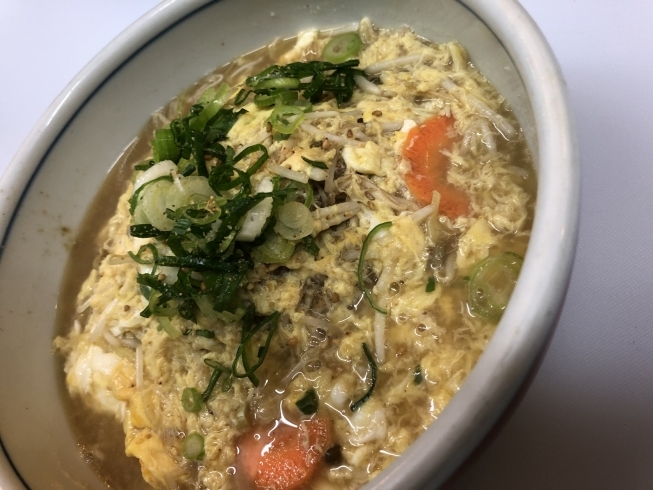 「焼肉丸善の玉子ラーメン」