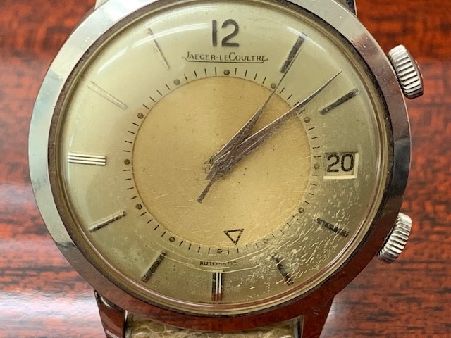 「ジャガールクルト (ＪＡＥＧＥＲ－ＬＥＣＯＵＬＴＲＥ)  メモボックス　自動巻　腕時計　お買取りさせて頂きました。 　ブランド時計、貴金属、ダイヤ、色石の「生前整理」「遺産相続」　買取りと査定は「チケット大黒屋」金町北口店」