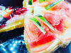 桃とスイカのタルト　夏のフルーツを一度に堪能❤️「暑中お見舞い申し上げます。」