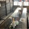 昔懐かしい雰囲気を味わえるスペース「信楽名物☆たぬきの器のおうどん屋さん♪」