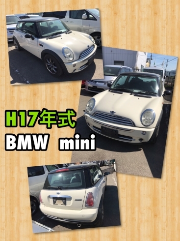 「BMW  MINI MINIが部品取り車で入庫しました！」