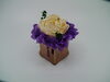 「紫陽花のふわふわが和む仏花☆彡」