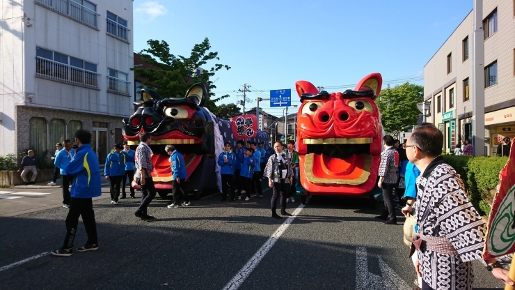 「酒田まつり 始まります！！」