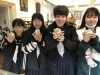 「小樽の体験学習を楽しんでいま～す♡」