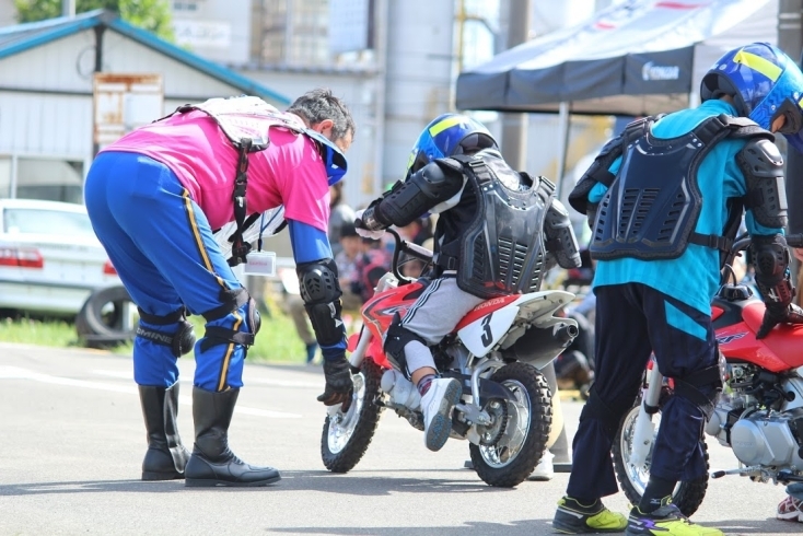 「『ちびっこバイク体験』Tekko×ホンダドリーム札幌・参加者募集!!同時開催『北海道初！教習所コースを使用したロードレース(自転車)講習』」