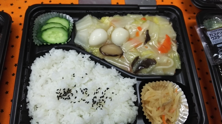 「八宝菜弁当！」