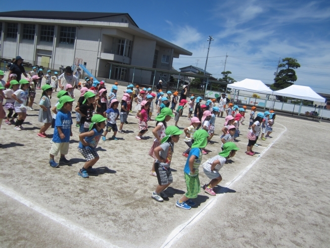 「行方市立幼稚園交流会in北浦幼稚園」