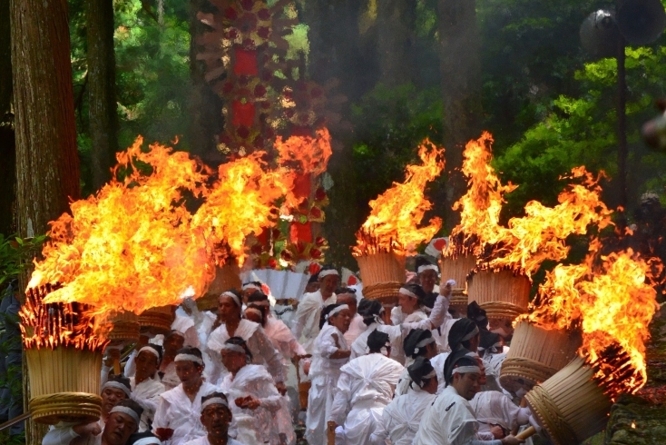 「日本三大火祭り「那智の扇祭り」7月14日！」