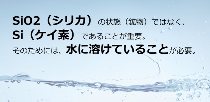 「シリカとケイ素の違い」