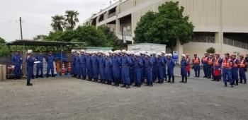 令和初の水防工法訓練が６月２日に実施されました。