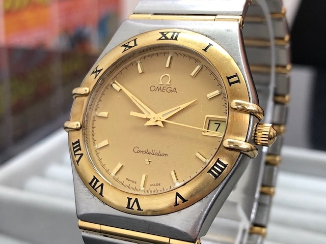 「大黒屋 瑞江店 オメガ OMEGA コンステレーション QZ 1212.10 腕時計 のお買取をさせて頂きました。」