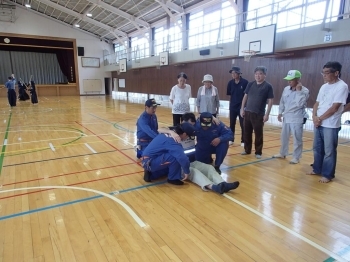 搬送方法の説明の様子です