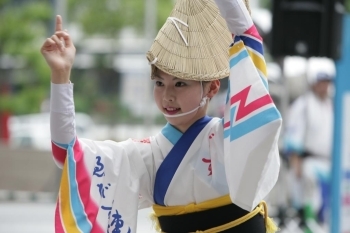本場徳島の有名連から選抜された踊り子が出演