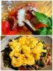今日のオススメ 明石のタコとトマトのサラダ ふだん菜とほうれん草と豚肉炒め 卵のせ 立ち呑み処 筍のニュース まいぷれ 豊中市