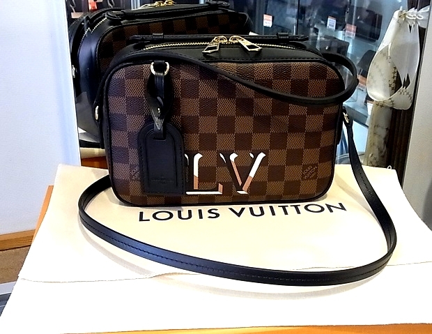 「LV ルイヴィトン ダミエ サンタモニカ N40189 ショルダーバッグ 新品 高価買取」