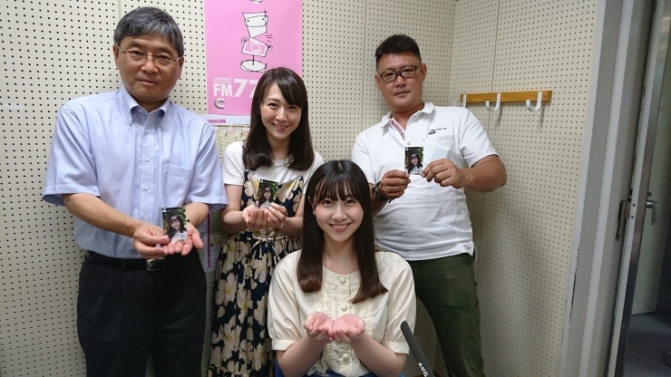 「ボイス・キュー「おつまみちょ～だい」静岡東部PRアイドル「クラティア」の涼乃英美梨さん出演♪」