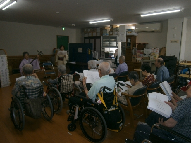 「菊美会さんが来て下さいました♪　交野市　小林診療所　デイサービス　有料老人ホーム」