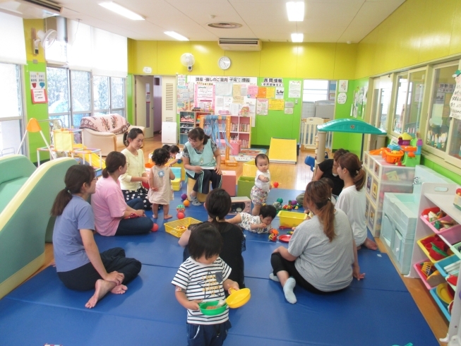 「今日は「ほっこりおしゃべり広場」がありました！」