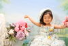 「COCOユニオンでお誕生日写真 ハーフバースデー.１歳２歳 七五三ドレス着物」