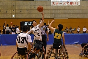 「『車いすバスケットボール大学選手権大会・競技体験会（浦安市）』」