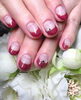 「マオジェル限定レッドでショートフレンチ♥【パーフェクトフィルイン仕上げ】」