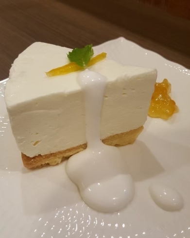 レモンのレアチーズケーキ カフェテラスオレンジのニュース まいぷれ 尾道市