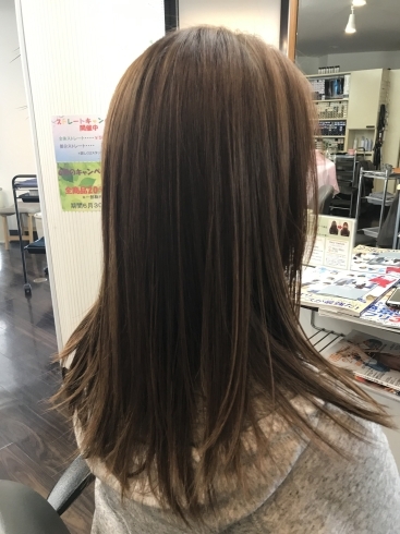 「毛髪改善でツヤサラアップ【京都市西京区の完全地域密着型のヘアサロンはフレール】」