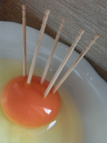 「株式会社 トヨムラファーム」新鮮で黄身につまようじが立つ卵は見たことがありますか？