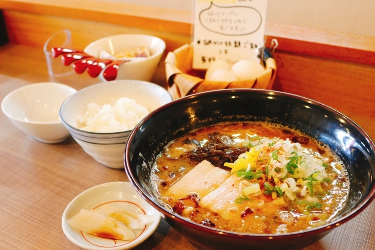 「味噌ラーメン専門店『味噌三兄弟』　最後の一滴までお楽しみ下さい♪」