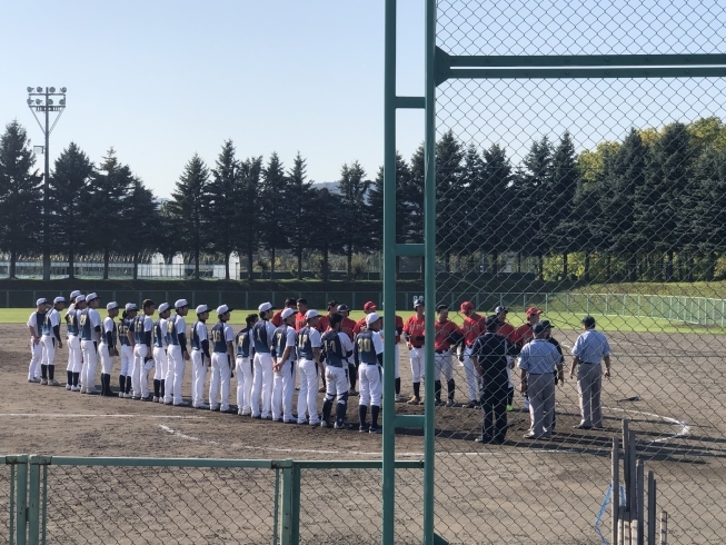 「朝野球全道大会！」