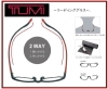 TUMI （トゥミ）リーディンググラス アンダーリムタイプ TUMI （トゥミ）リーディンググラス アンダーリムタイプ