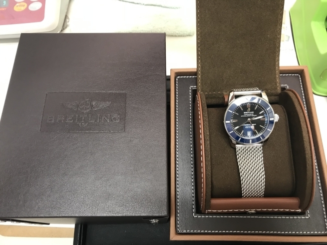 「BREITLING ブライトリング スーパーオーシャン　お買取いたしました【おたからや大和店】」