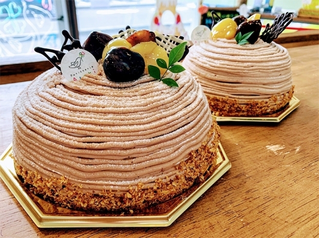 この季節に人気の モンブランのホールケーキ Patisserie Araki パティスリー アラキ のニュース まいぷれ 高松市
